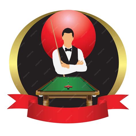 Premium Vector | Logo Snooker