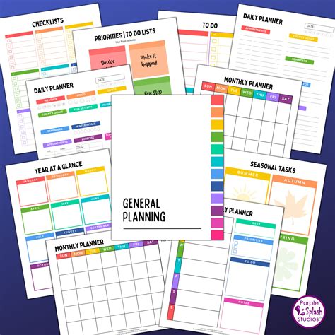 The Ultimate Get Things Done Planner 100p Printable: - Etsy