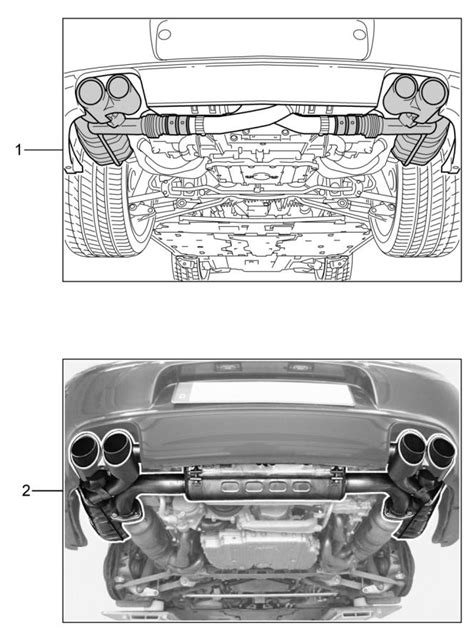 99704420006 - Porsche Sport exhaust system. Pap | Porsche Atlanta ...