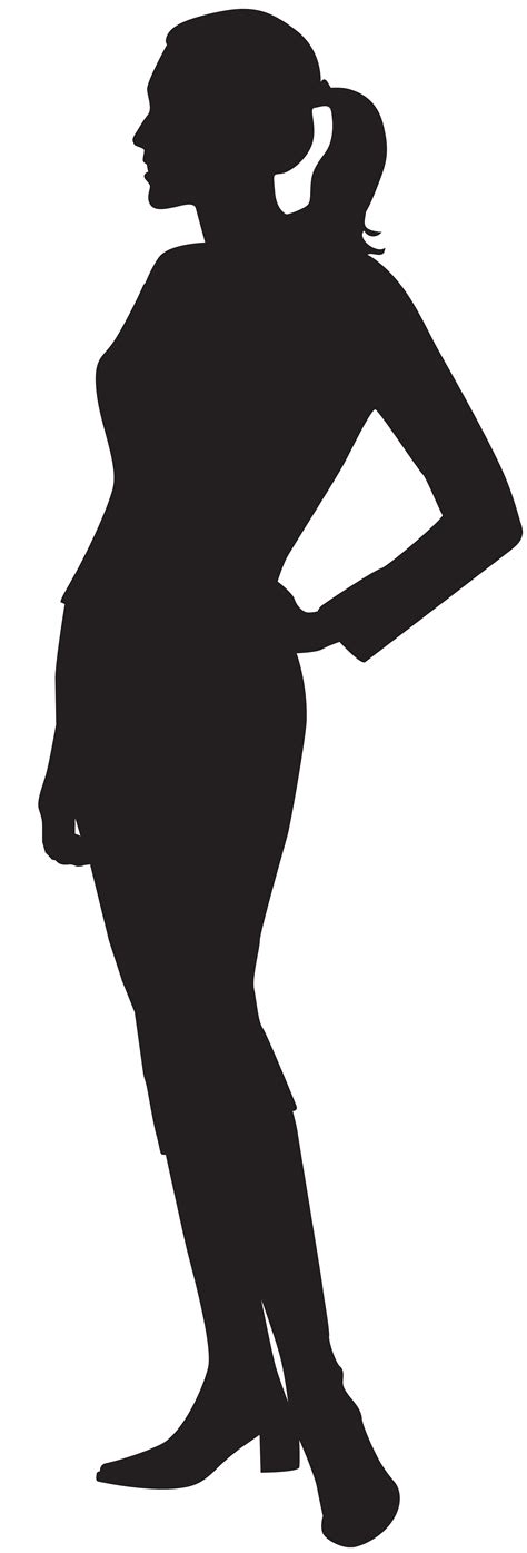 Silhouette Clip art - Female Silhouette Clip Art PNG Image png download ...