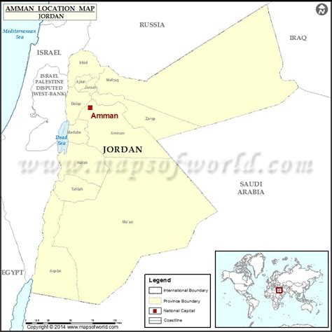 Green Spaces Amman Map