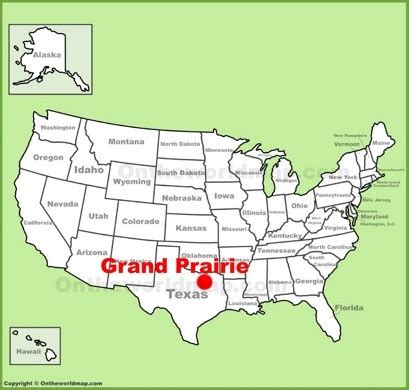 Grand Prairie Maps | Texas, U.S. | Discover Grand Prairie with Detailed ...