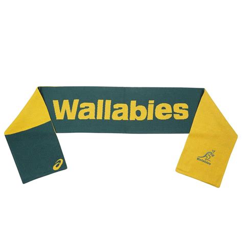 ASICS Australia Wallabies Rugby Supporters Scarf – Rugby Heaven