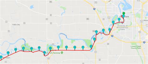 Route Chippewa River Trail — Run Eau Claire