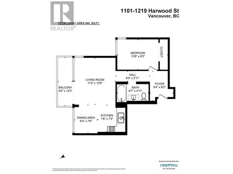 For sale: 1101 1219 HARWOOD STREET, Vancouver, British Columbia V6E1S5 - R2844842 | REALTOR.ca