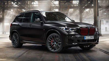 2022 BMW X5 Black Vermilion Debuts With Red Grille And Plenty Of Kit