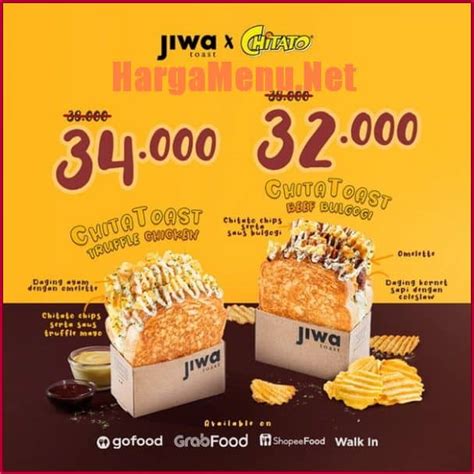 √ Pilihan Lezat Menu Janji Jiwa Toast - Harga Menu