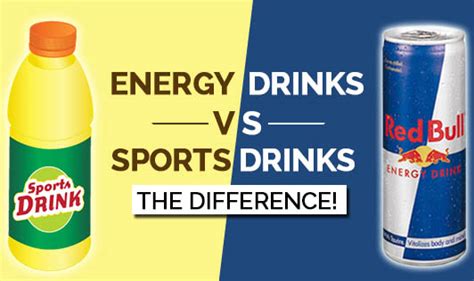 Energy Drinks vs. Sports Drinks, the Difference - The Wellness Corner