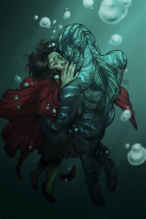 The Shape Of Water Fan Art by Naomi Franquiz | The shape of water, The way he looks, Musical art