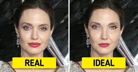 What 15 Celebrities Would Look Like If Their Face Fit the Golden Ratio / Bright Side