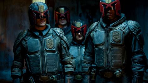 2012 Dredd Film 1366 x 768 HDTV Wallpaper