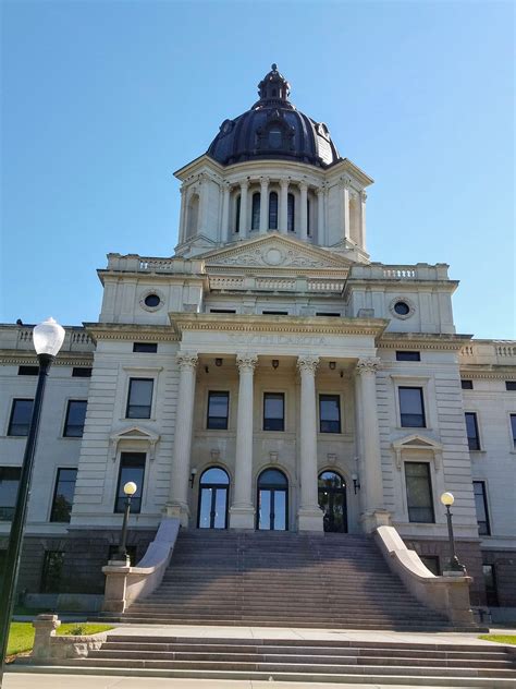 History and Culture by Bicycle: Pierre, SD: South Dakota State Capitol Complex, Capitol Building ...