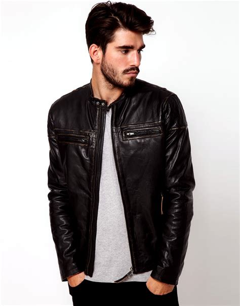 Asos Leather Jackets Collection 2012-13 For Men | Casual Leather Jackets | Winter Leather ...