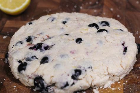 Quick and Easy Bisquick Blueberry Lemon Scones - Spoon Me Slender