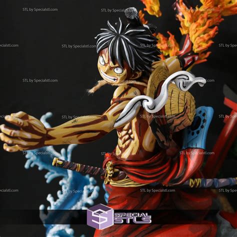 Luffy Red Hawk from One Piece | SpecialSTL