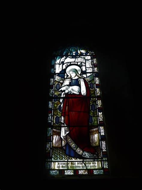 Holy Trinity, Casterton: stained glass... © Basher Eyre cc-by-sa/2.0 ...