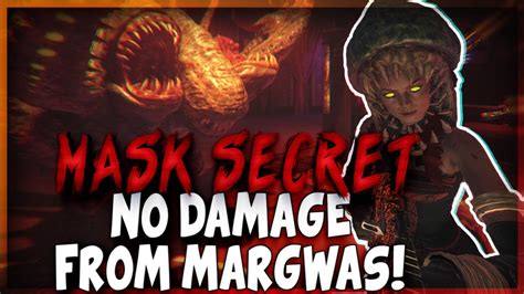 Black Ops 3 Zombies Margwa Mask SECRET: NO DAMAGE FROM MARGWAS! - YouTube