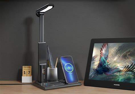 DESK LAMP WIRELESS CHARGER X5 - Micro Data Technology