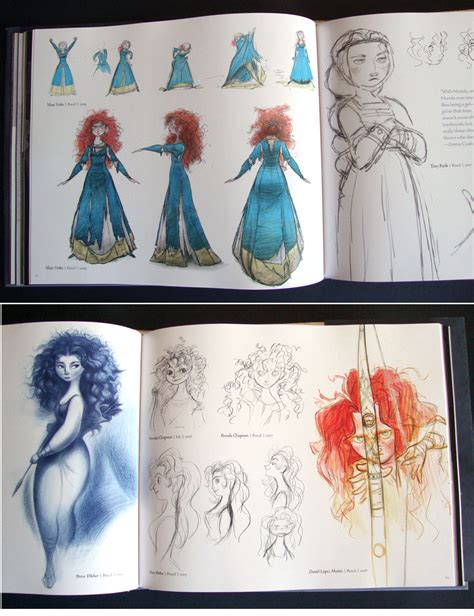 Merida concept arts - Brave Photo (34238302) - Fanpop