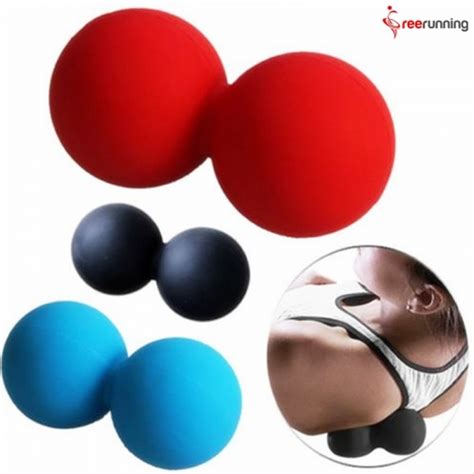 Physical Therapy Massage Peanut Lacrosse Ball Exercises Peanut Rubber Trigger Ball Exercises