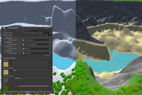 Terrain Texture by Height | Terrain | Unity Asset Store