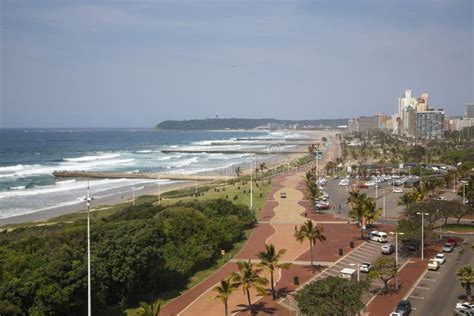 Durban. North Beach Morning View. KwaZulu-Natal, South Africa Stock ...