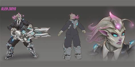 Zarya Alien Skin Art - Overwatch Art Gallery | Overwatch skin concepts ...