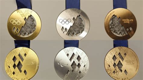 Russia Unveils Medals For 2014 Winter Games