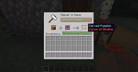 How the Curse of Binding enchantment works in Minecraft