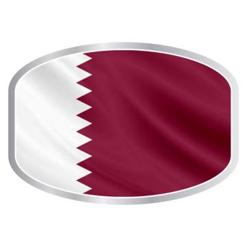 National Flag Of Qatar Emblem Vector, Qatar, Flag, Qatar Logo PNG and Vector with Transparent ...