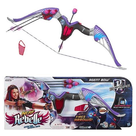 Nerf Rebelle Agent Bow Blaster, Not Mint | Oope