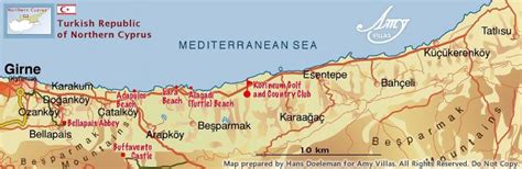 North Cyprus Map and Location Choosing Guide