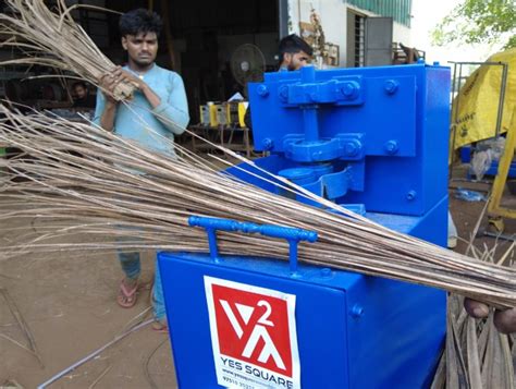 Coconut Broom Stick Making Machine at Rs 12000/piece | in Coimbatore | ID: 2852109184948