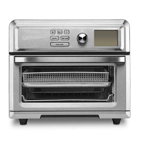 Cuisinart Stainless Steel Air Fryer Toaster Oven with Fry Basket TOA-65 - The Home Depot