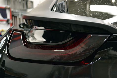 BMW i8 Wrapped Matte Black Rear Light - Reforma UK