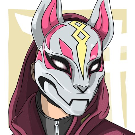 Here's my 4th Fortnite Character portrait: Drift ! : FortNiteBR