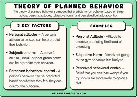 Theory of Planned Behavior: 15 Examples, Pros and Cons (2023 ...