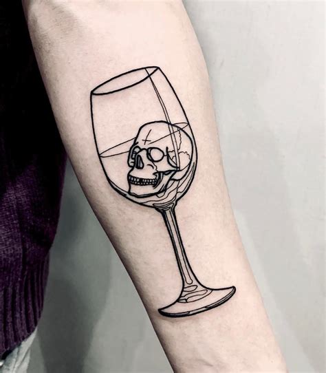 CafeMom.com : Gothic Glass of Wine Tattoo : 20 Wine Tattoos We Happily ...