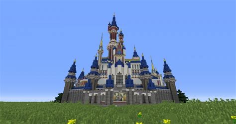 Disney Castle Hybrid Minecraft Map