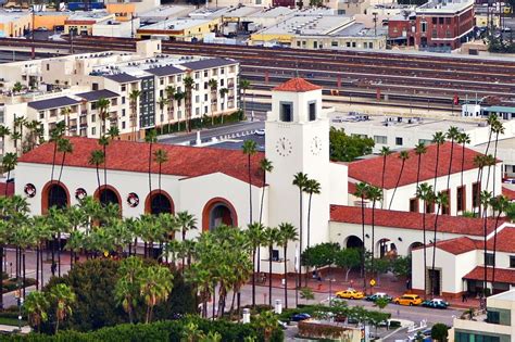 Union Station in Los Angeles - The City's Main Railroad Station and ...