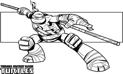 Teenage Mutant Ninja Turtles Coloring Pages Printable You Will Love - Coloring Pages