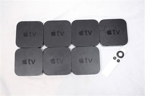 Rare find: Lot of 7 Apple TV 3rd Gen (models A1427 & A1469) - With one ...