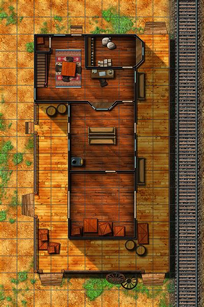 Maps: Old West Train Station - Evil Robot Games | Golden Age of Steam ...