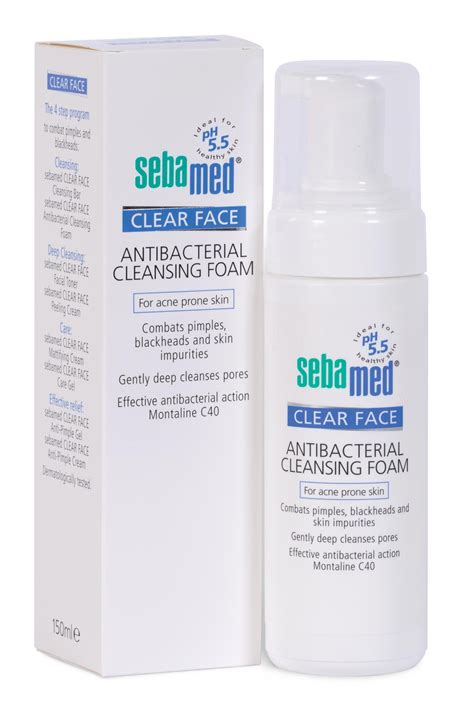 Sebamed Clear Face Antibacterial Cleansing Foam ingredients (Explained)