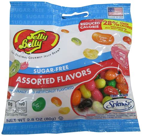 Amazon.com : Jelly Belly Sugar Free Jelly Beans, Assorted Flavors, 2.8 ...