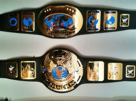 WWF replica belts : nostalgia