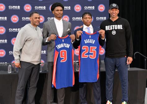 Pistons introduce their NBA draft picks