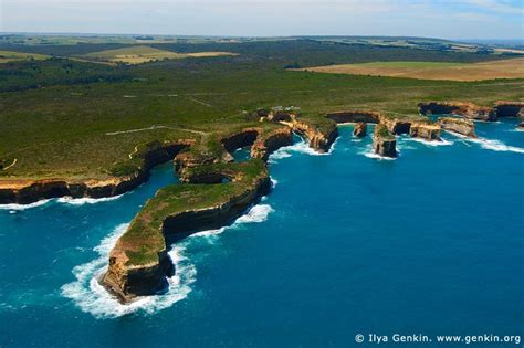 Rugged Coastline. Aerial View Photos, The Twelve Apostles, Great Ocean Road, Port Campbell ...