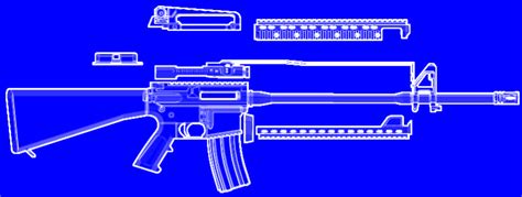 M16 Blueprint by BijuuMaker4 on DeviantArt