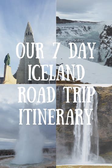 Our 7 Day Iceland Road Trip Itinerary With A Daily Vlog